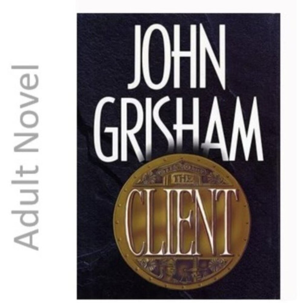 3/$13 The Client by John Grisham 1993 adult fiction book